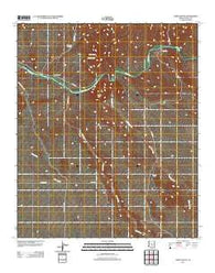 North Butte Arizona Historical topographic map, 1:24000 scale, 7.5 X 7.5 Minute, Year 2011