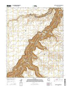North Canyon Point Arizona Current topographic map, 1:24000 scale, 7.5 X 7.5 Minute, Year 2014