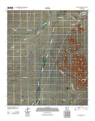 North Komelik Arizona Historical topographic map, 1:24000 scale, 7.5 X 7.5 Minute, Year 2011