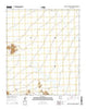 North of Agua Dulce Mountains Arizona Current topographic map, 1:24000 scale, 7.5 X 7.5 Minute, Year 2014