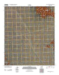 North of Isla Pinta Arizona Historical topographic map, 1:24000 scale, 7.5 X 7.5 Minute, Year 2011