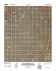 North of Oracle Arizona Historical topographic map, 1:24000 scale, 7.5 X 7.5 Minute, Year 2011