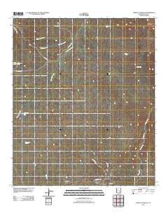 North of Oracle Arizona Historical topographic map, 1:24000 scale, 7.5 X 7.5 Minute, Year 2011