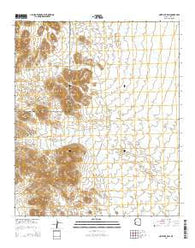 North of Roll Arizona Current topographic map, 1:24000 scale, 7.5 X 7.5 Minute, Year 2014