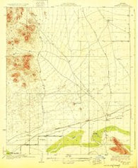 Norton Arizona Historical topographic map, 1:62500 scale, 15 X 15 Minute, Year 1929
