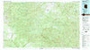 Nutrioso Arizona Historical topographic map, 1:100000 scale, 30 X 60 Minute, Year 1981