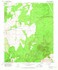 O'Leary Peak Arizona Historical topographic map, 1:24000 scale, 7.5 X 7.5 Minute, Year 1966