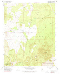 O'Leary Peak Arizona Historical topographic map, 1:24000 scale, 7.5 X 7.5 Minute, Year 1966