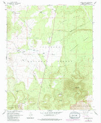 O'Leary Peak Arizona Historical topographic map, 1:24000 scale, 7.5 X 7.5 Minute, Year 1966