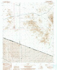O'Neill Hills Arizona Historical topographic map, 1:24000 scale, 7.5 X 7.5 Minute, Year 1990
