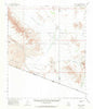 O'Neill Hills Arizona Historical topographic map, 1:62500 scale, 15 X 15 Minute, Year 1965