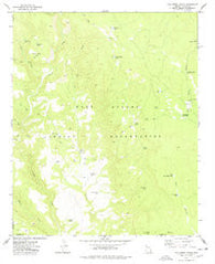 Oak Creek Ranch Arizona Historical topographic map, 1:24000 scale, 7.5 X 7.5 Minute, Year 1977