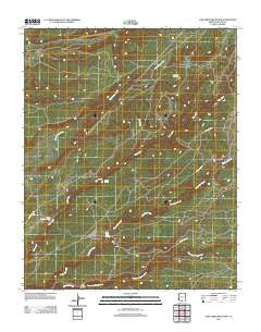 Oak Creek Mountain Arizona Historical topographic map, 1:24000 scale, 7.5 X 7.5 Minute, Year 2011
