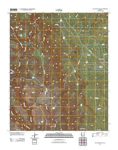 Oak Creek Ranch Arizona Historical topographic map, 1:24000 scale, 7.5 X 7.5 Minute, Year 2011
