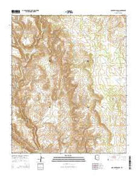 Oak Creek Ranch Arizona Current topographic map, 1:24000 scale, 7.5 X 7.5 Minute, Year 2014