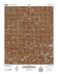 Oak Grove Canyon Arizona Historical topographic map, 1:24000 scale, 7.5 X 7.5 Minute, Year 2011