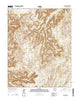 Oak Springs Arizona Current topographic map, 1:24000 scale, 7.5 X 7.5 Minute, Year 2014