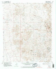 Oatman Arizona Historical topographic map, 1:24000 scale, 7.5 X 7.5 Minute, Year 1967