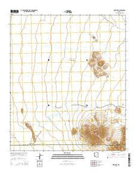 Okie Well Arizona Current topographic map, 1:24000 scale, 7.5 X 7.5 Minute, Year 2014