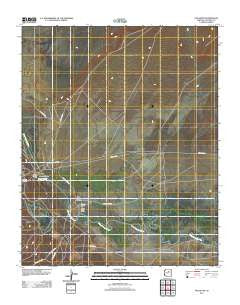 Old Leupp Arizona Historical topographic map, 1:24000 scale, 7.5 X 7.5 Minute, Year 2011