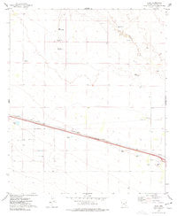 Olga Arizona Historical topographic map, 1:24000 scale, 7.5 X 7.5 Minute, Year 1974