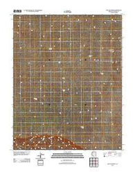 One Toe Ridge Arizona Historical topographic map, 1:24000 scale, 7.5 X 7.5 Minute, Year 2011