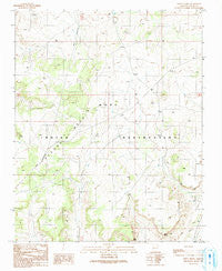 Onion Spring Arizona Historical topographic map, 1:24000 scale, 7.5 X 7.5 Minute, Year 1990