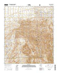 Oracle Arizona Current topographic map, 1:24000 scale, 7.5 X 7.5 Minute, Year 2014