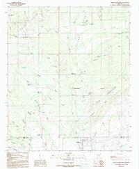 Oracle Junction Arizona Historical topographic map, 1:24000 scale, 7.5 X 7.5 Minute, Year 1988