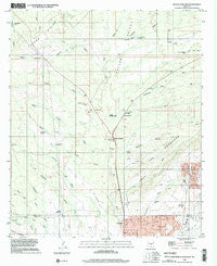 Oracle Junction Arizona Historical topographic map, 1:24000 scale, 7.5 X 7.5 Minute, Year 1996