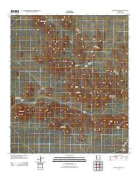 Orange Butte Arizona Historical topographic map, 1:24000 scale, 7.5 X 7.5 Minute, Year 2011
