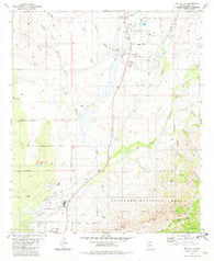 Oro Valley Arizona Historical topographic map, 1:24000 scale, 7.5 X 7.5 Minute, Year 1981