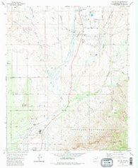 Oro Valley Arizona Historical topographic map, 1:24000 scale, 7.5 X 7.5 Minute, Year 1981