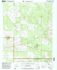 Ortega Mountain Arizona Historical topographic map, 1:24000 scale, 7.5 X 7.5 Minute, Year 1998