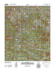 Ortega Mountain Arizona Historical topographic map, 1:24000 scale, 7.5 X 7.5 Minute, Year 2011