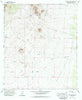 Outlaw Mountain Arizona Historical topographic map, 1:24000 scale, 7.5 X 7.5 Minute, Year 1958