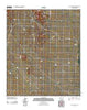 Outlaw Mountain Arizona Historical topographic map, 1:24000 scale, 7.5 X 7.5 Minute, Year 2011