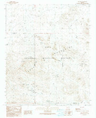 Owl Head Arizona Historical topographic map, 1:24000 scale, 7.5 X 7.5 Minute, Year 1990