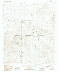 Owl Head Arizona Historical topographic map, 1:24000 scale, 7.5 X 7.5 Minute, Year 1990