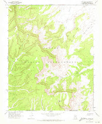Owl Spring Arizona Historical topographic map, 1:24000 scale, 7.5 X 7.5 Minute, Year 1968