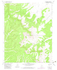 Owl Spring Arizona Historical topographic map, 1:24000 scale, 7.5 X 7.5 Minute, Year 1968