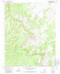 Owl Spring Arizona Historical topographic map, 1:24000 scale, 7.5 X 7.5 Minute, Year 1968