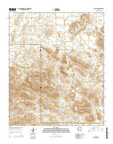 Owl Head Arizona Current topographic map, 1:24000 scale, 7.5 X 7.5 Minute, Year 2014