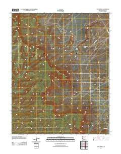 Owl Spring Arizona Historical topographic map, 1:24000 scale, 7.5 X 7.5 Minute, Year 2011
