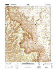 Owl Spring Arizona Current topographic map, 1:24000 scale, 7.5 X 7.5 Minute, Year 2014