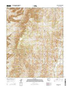 Owl Valley Arizona Current topographic map, 1:24000 scale, 7.5 X 7.5 Minute, Year 2014