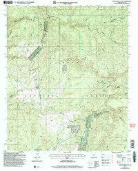 Oxbow Mountain Arizona Historical topographic map, 1:24000 scale, 7.5 X 7.5 Minute, Year 2004