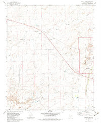 Padilla Tank Arizona Historical topographic map, 1:24000 scale, 7.5 X 7.5 Minute, Year 1982