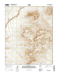 Padilla Mesa Arizona Current topographic map, 1:24000 scale, 7.5 X 7.5 Minute, Year 2014