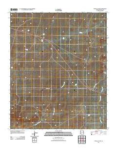 Padilla Tank Arizona Historical topographic map, 1:24000 scale, 7.5 X 7.5 Minute, Year 2011